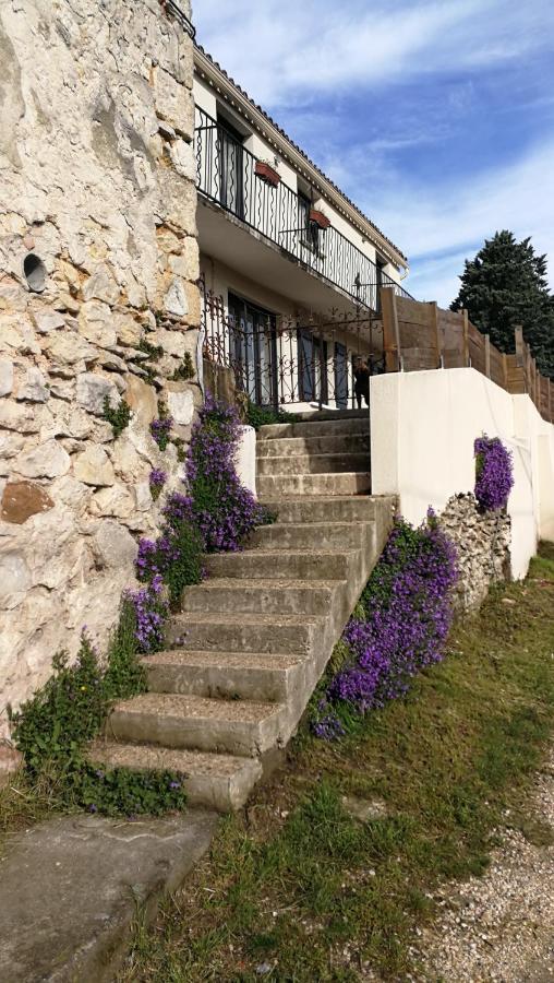 La Maison Des Amis Lussan (Gard) Exterior foto